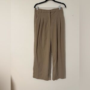 Women’s h&m menswear wideleg trousers